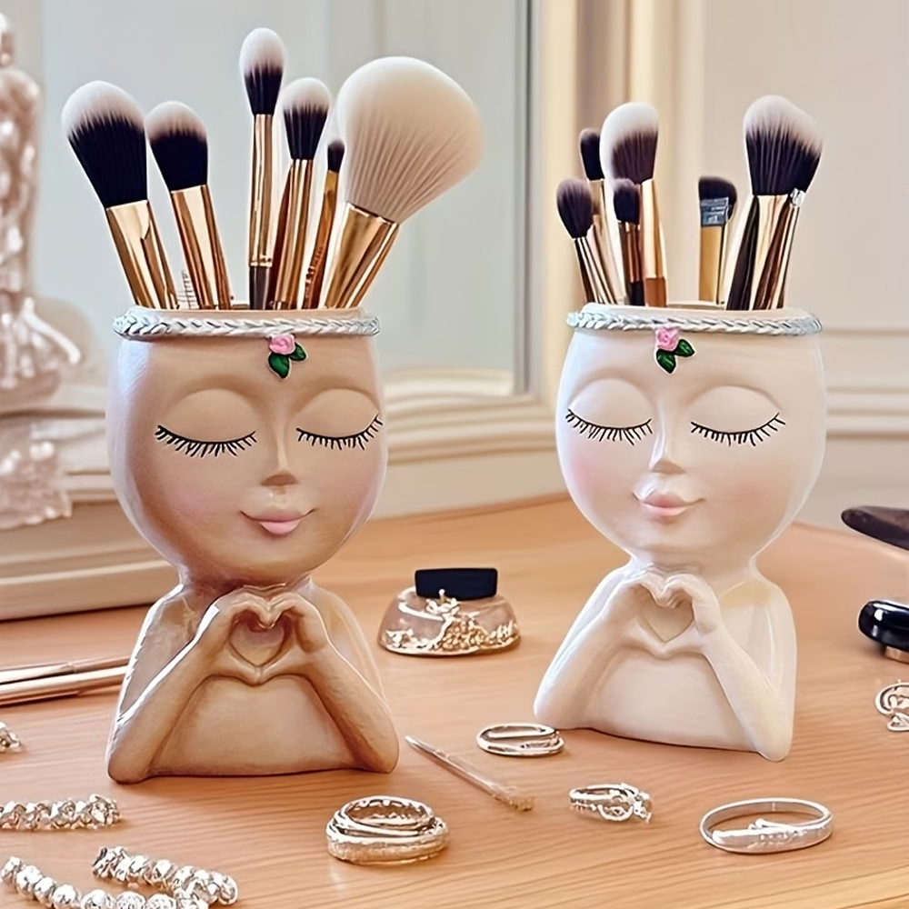 1-piece makeup brush and eyebr - Luxury Skincare And Makeup Brands ulasan dan harga