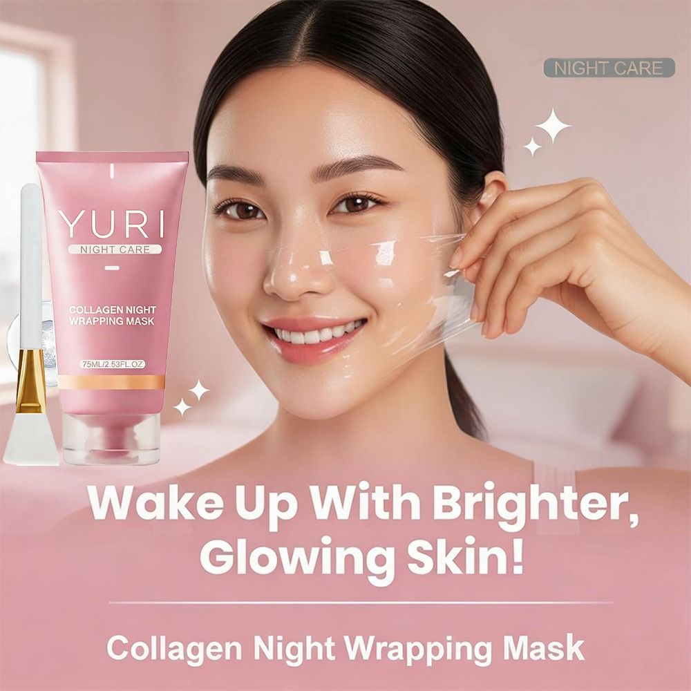 New 75ML Collagen Night Wrappi - Luxury Skincare Brands ulasan dan harga