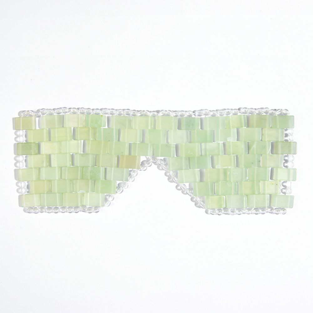 Natural Stone Xiu Jade Eye Mas - Luxury Skincare Tools ulasan dan harga