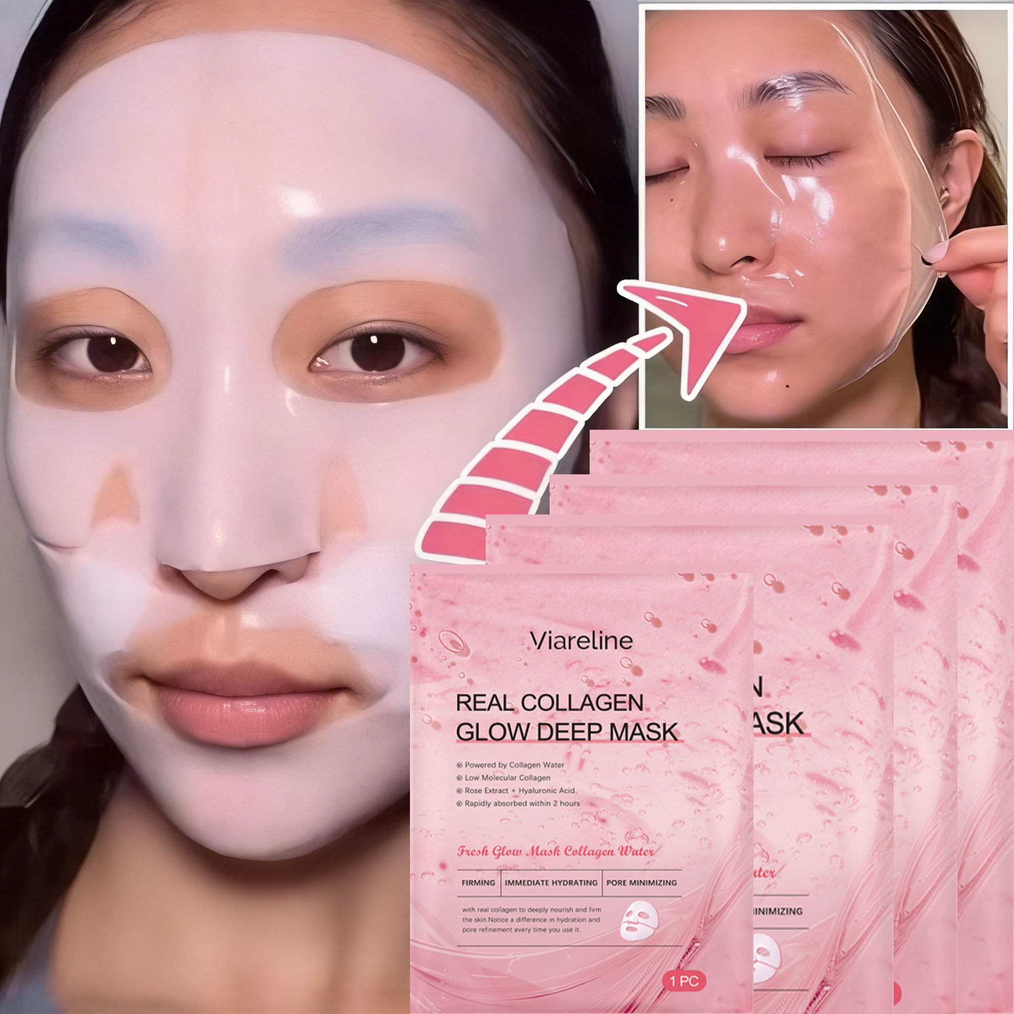 Overnight Collagen Mask Salmon - Luxury Skincare Brands ulasan dan harga