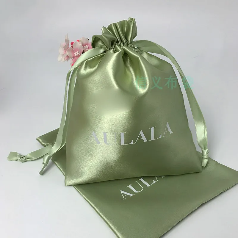 Custom Print Logo Satin Jewelr - Luxury Skincare Packaging ulasan dan harga
